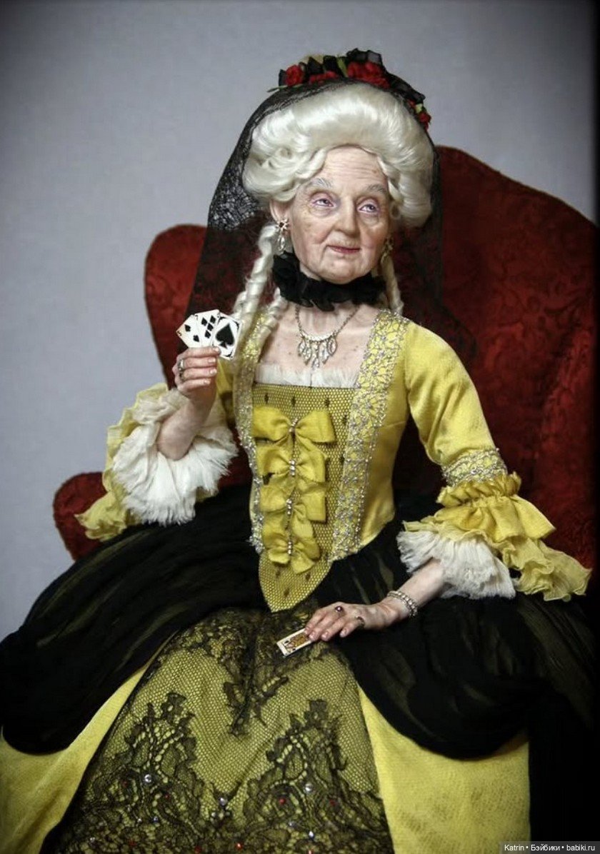 Пиковая дама: Уходящая эпоха в фарфоре, работа Оксаны Ладной (фото 6)