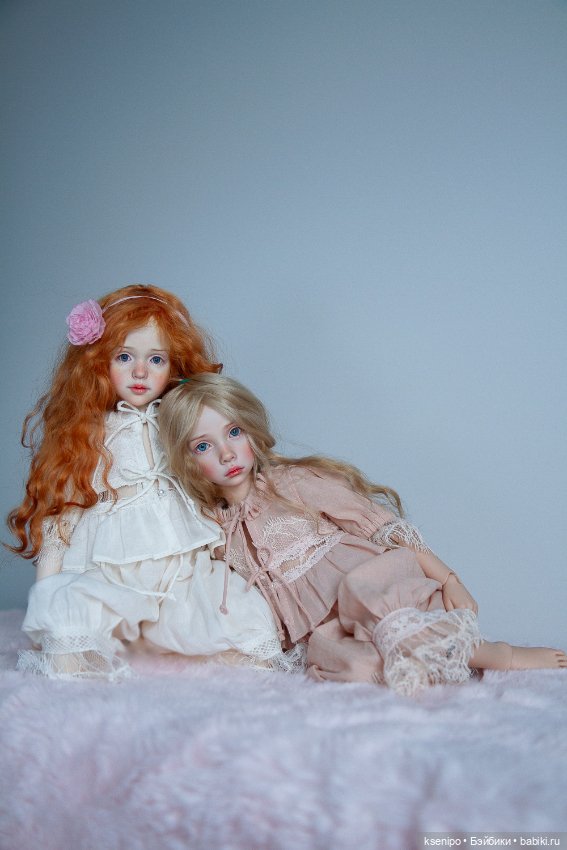 Алёнка и Роза. Подружки от Dollshe Craft (фото 5)