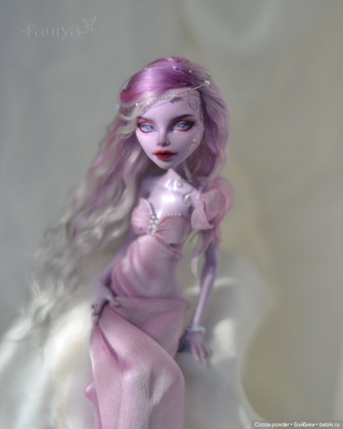 Перламутровая Оперетта — ООАК Monster High и Ever After High: репейнт