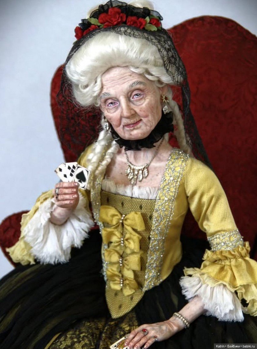 Пиковая дама: Уходящая эпоха в фарфоре, работа Оксаны Ладной (фото 3)