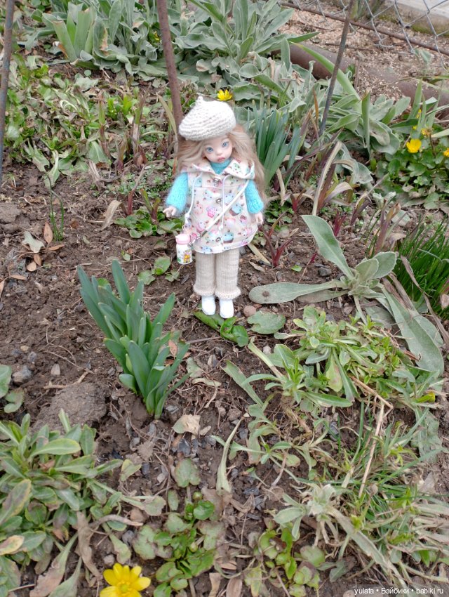 С Аленкой на прогулку — Домашние фото авторских кукол: личные коллекции (фото 6)