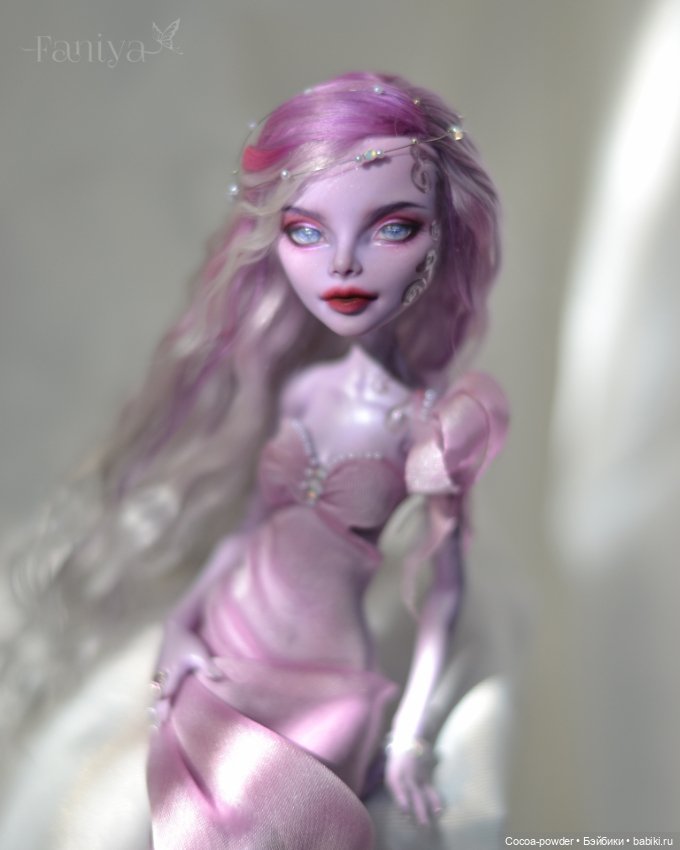 Перламутровая Оперетта — ООАК Monster High и Ever After High: репейнт