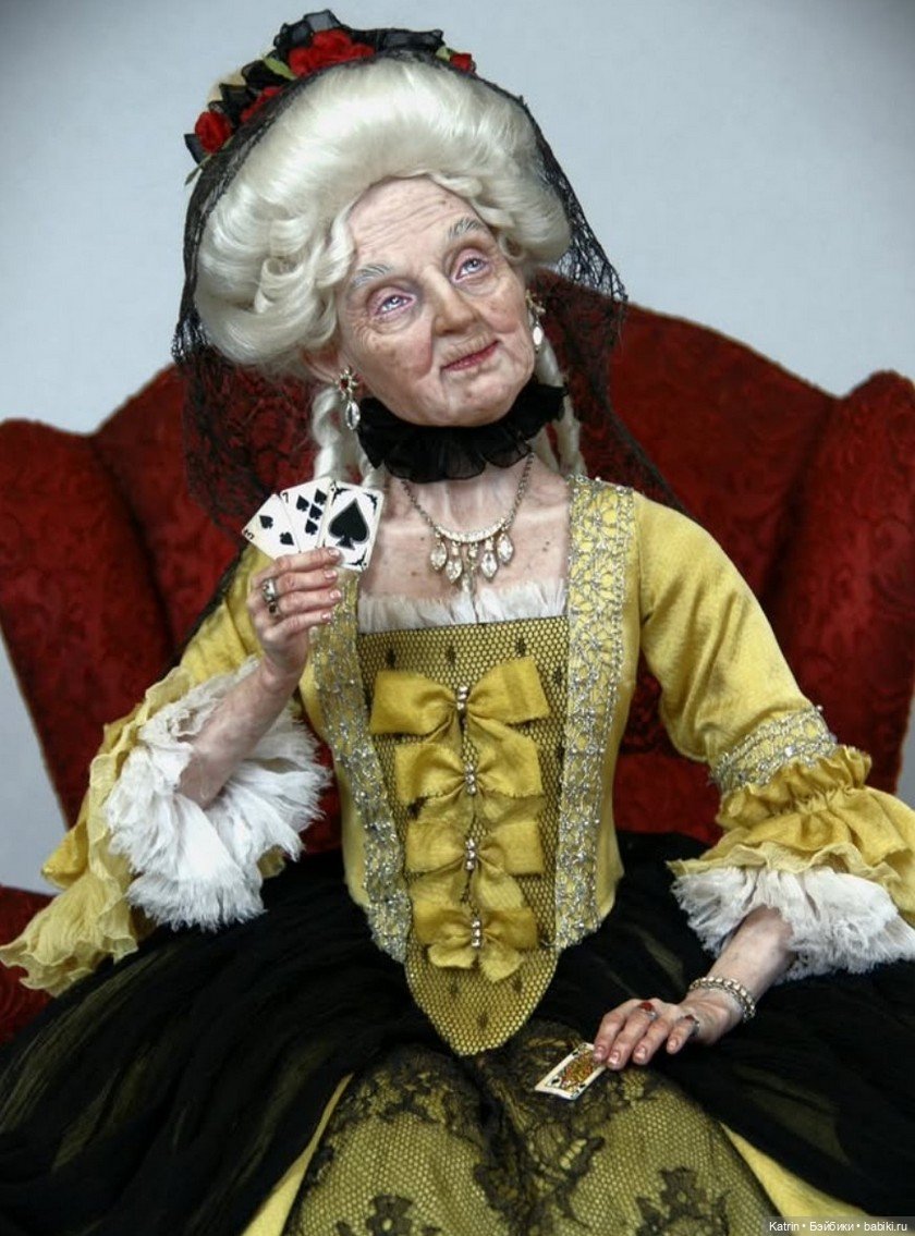 Пиковая дама: Уходящая эпоха в фарфоре, работа Оксаны Ладной (фото 7)