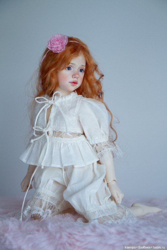 Алёнка и Роза. Подружки от Dollshe Craft (фото 8)