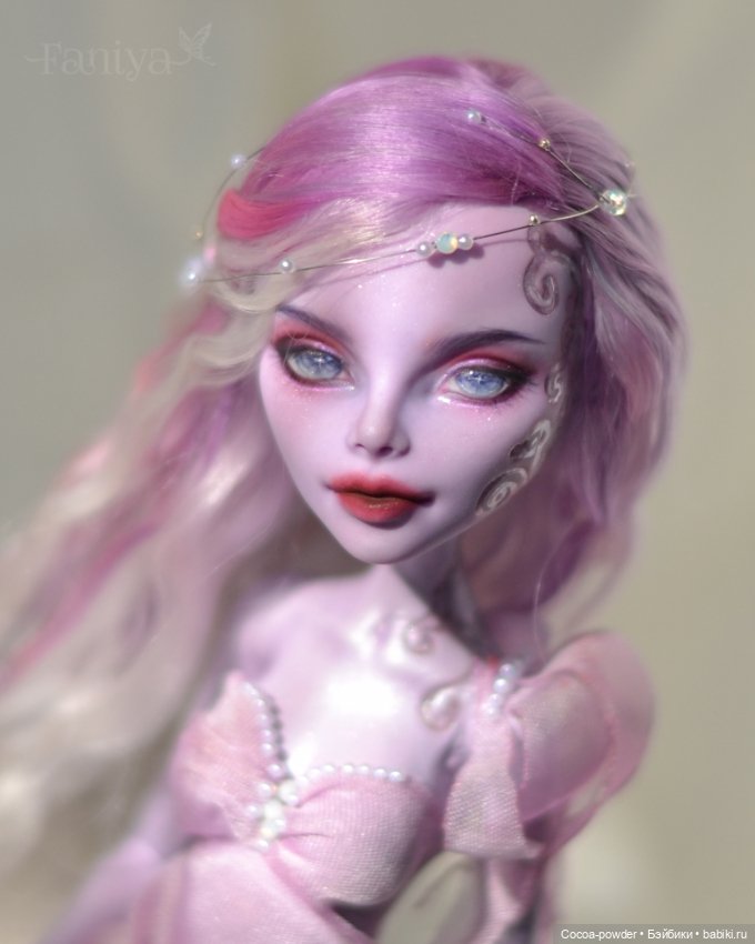 Перламутровая Оперетта — ООАК Monster High и Ever After High: репейнт
