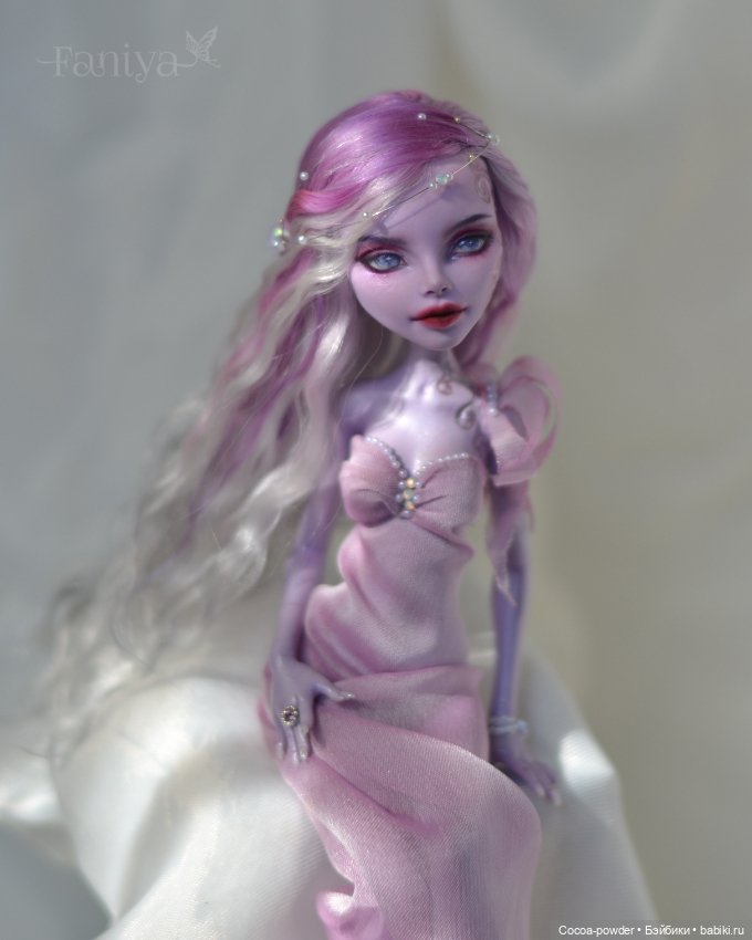 Перламутровая Оперетта — ООАК Monster High и Ever After High: репейнт