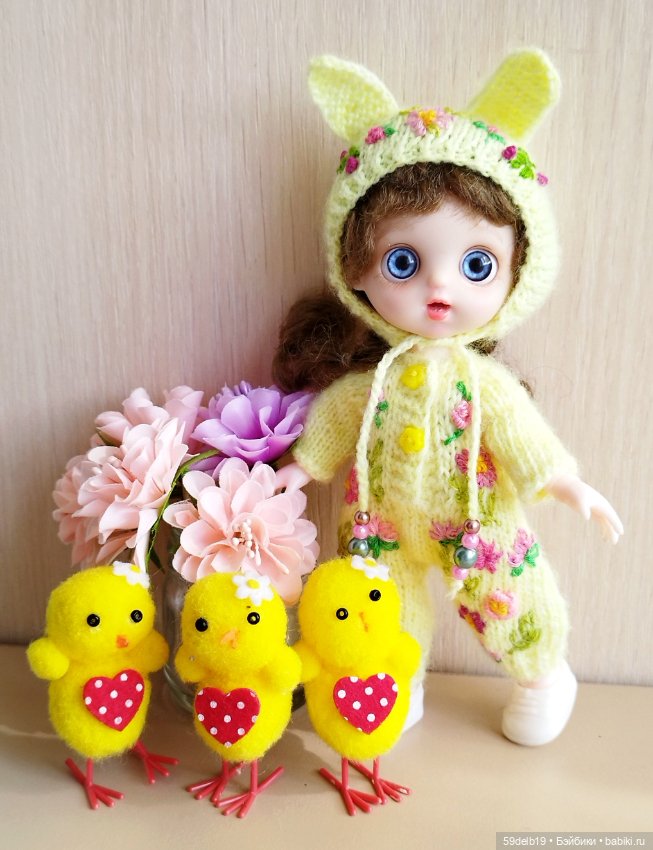 Новый вязаный костюмчик для баболи (фото 6)