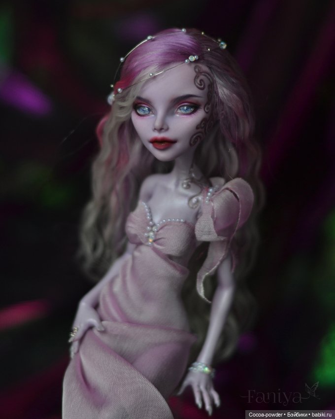 Перламутровая Оперетта — ООАК Monster High и Ever After High: репейнт