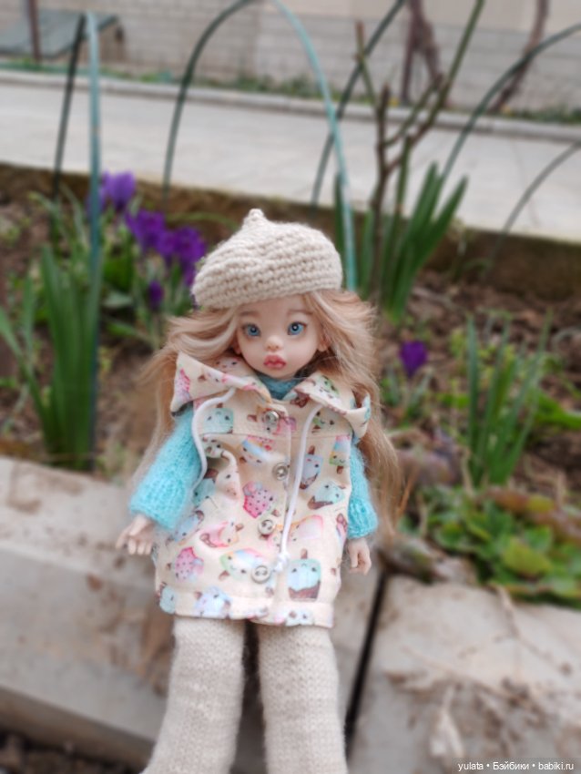 С Аленкой на прогулку — Домашние фото авторских кукол: личные коллекции (фото 2)