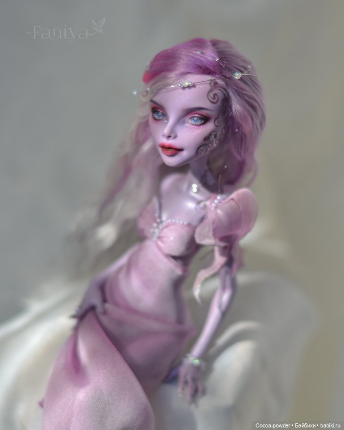 Перламутровая Оперетта — ООАК Monster High и Ever After High: репейнт