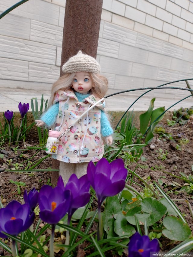 С Аленкой на прогулку — Домашние фото авторских кукол: личные коллекции (фото 9)