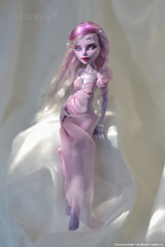 Перламутровая Оперетта — ООАК Monster High и Ever After High: репейнт