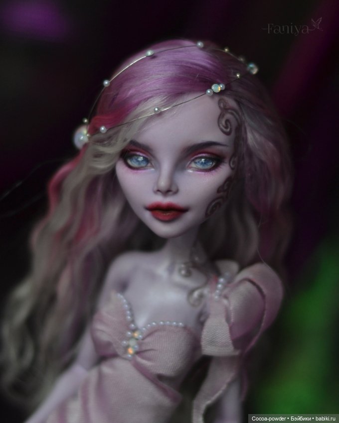 Перламутровая Оперетта — ООАК Monster High и Ever After High: репейнт