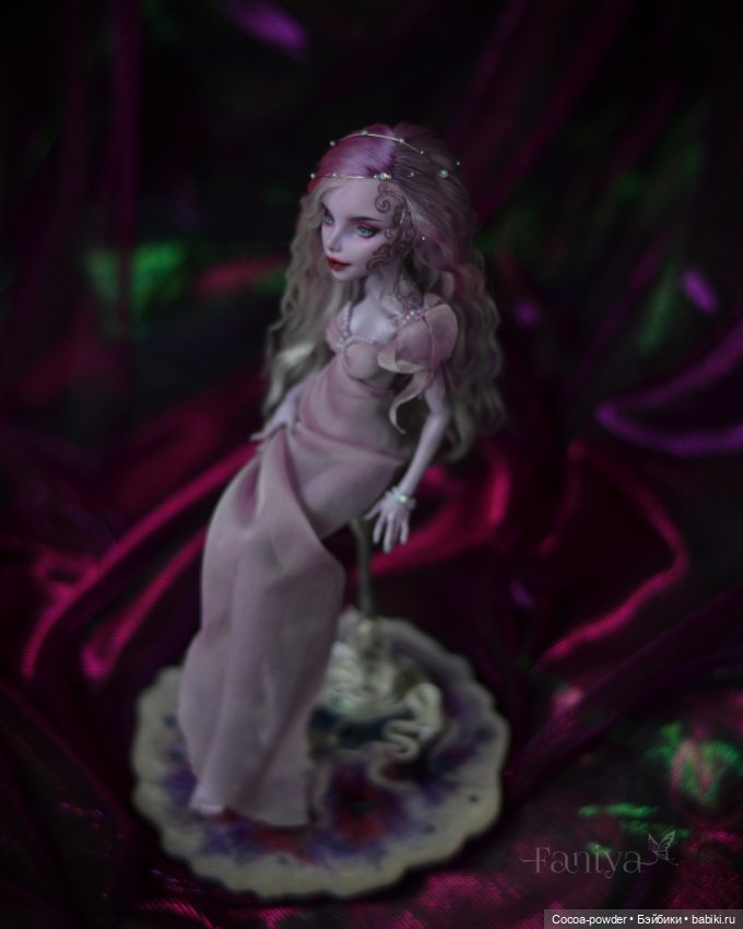 Перламутровая Оперетта — ООАК Monster High и Ever After High: репейнт (фото 10)