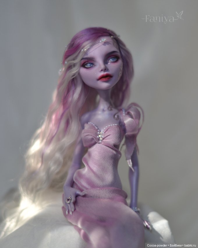 Перламутровая Оперетта — ООАК Monster High и Ever After High: репейнт
