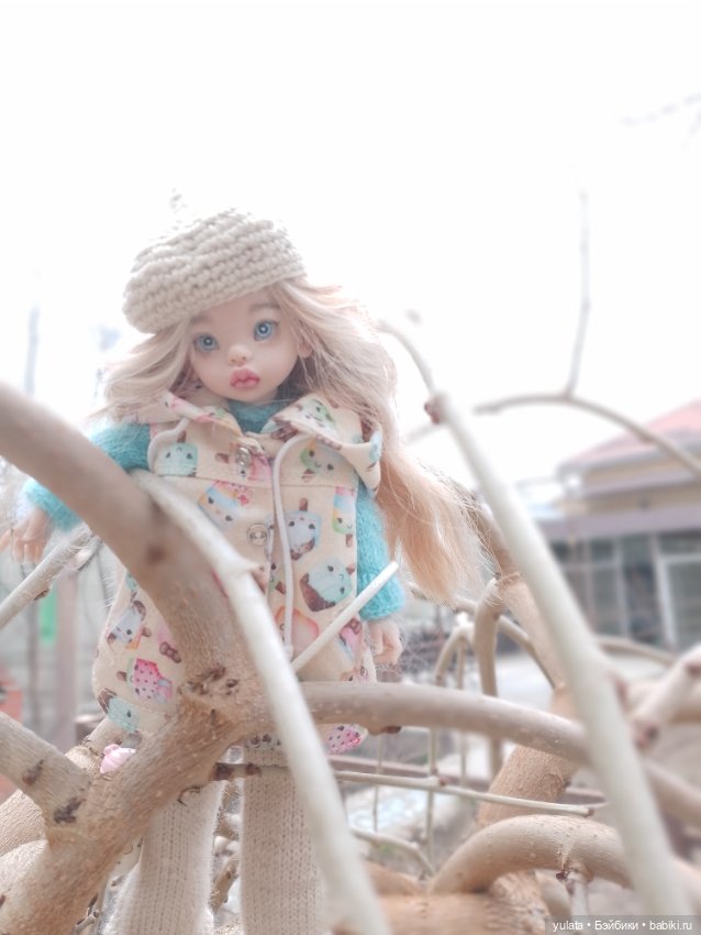 С Аленкой на прогулку — Домашние фото авторских кукол: личные коллекции (фото 7)