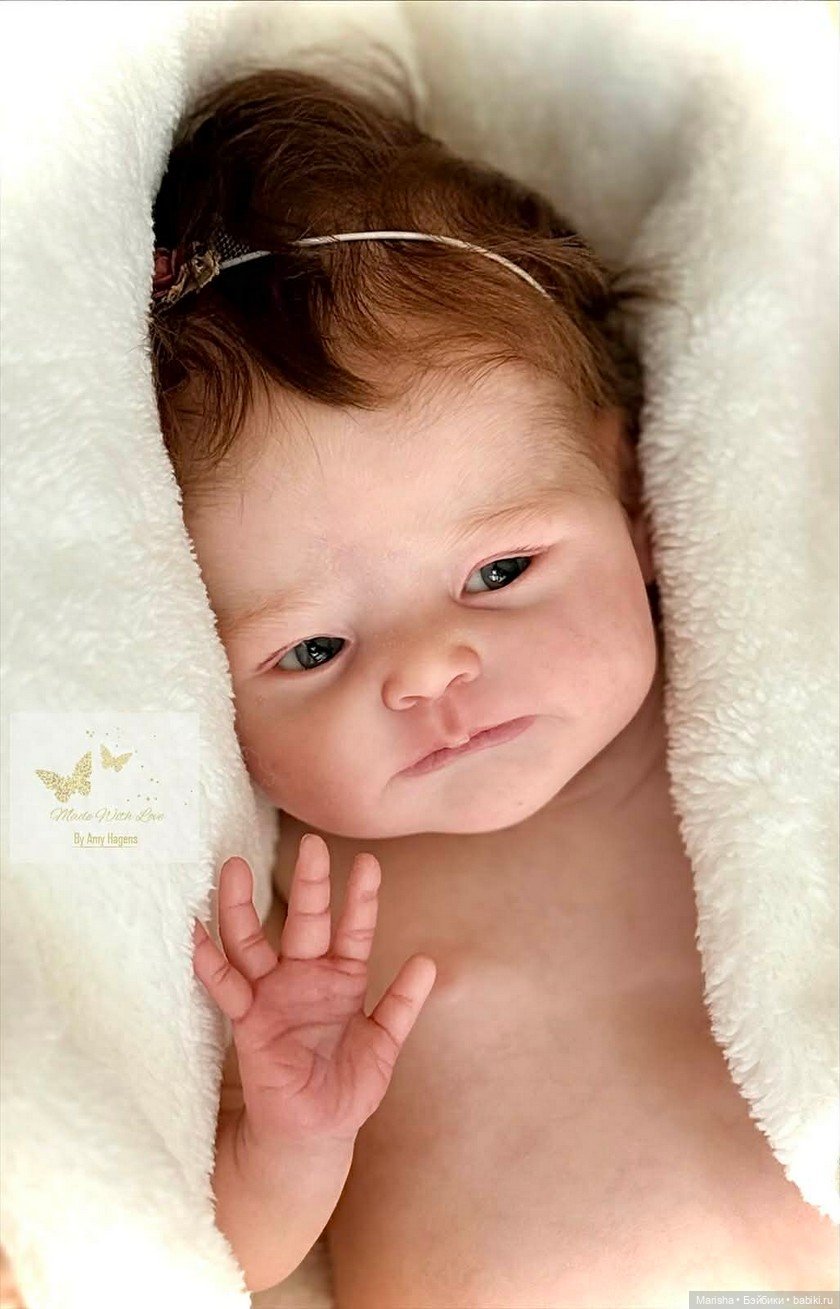 Новинка - кукла реборн Nika от Melanie Gebhardt (прототип Amy Hagens) (фото 3)
