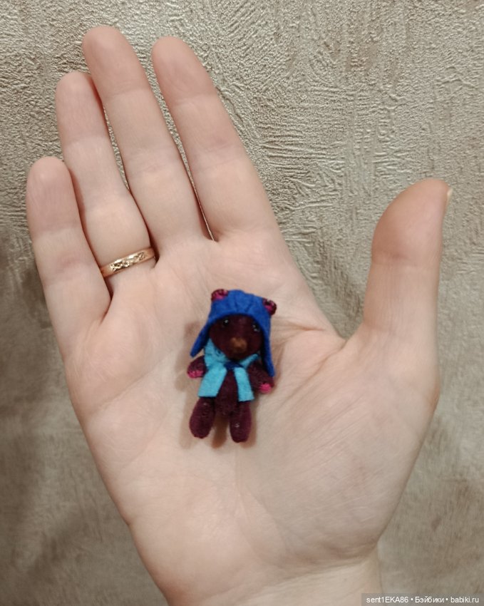 Микромишка — Текстильные игрушки и примитивы: кофейные (фото 4)