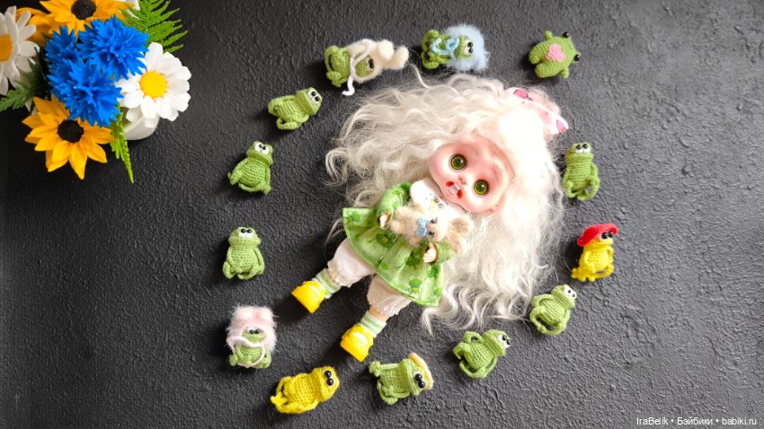 Кнопка — Куклы и тела Obitsu 11 (Ob11): гибриды (фото 3)