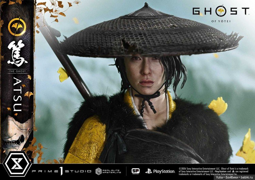 Анонс от Prime 1 Studio: Ацу из Ghost of Yōtei в масштабе 1/4 (фото 8)