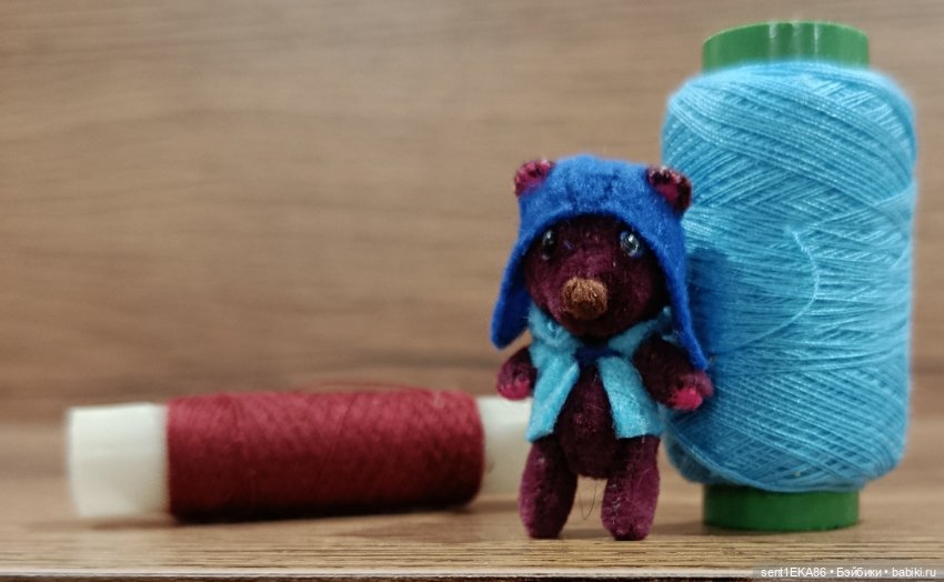 Микромишка — Текстильные игрушки и примитивы: кофейные