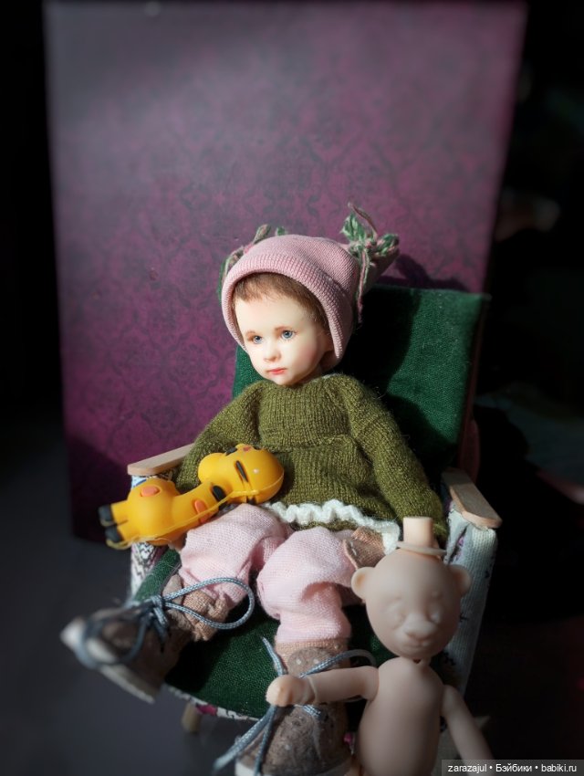 Новый маленький друг — Авторские шарнирные куклы своими руками: лепка