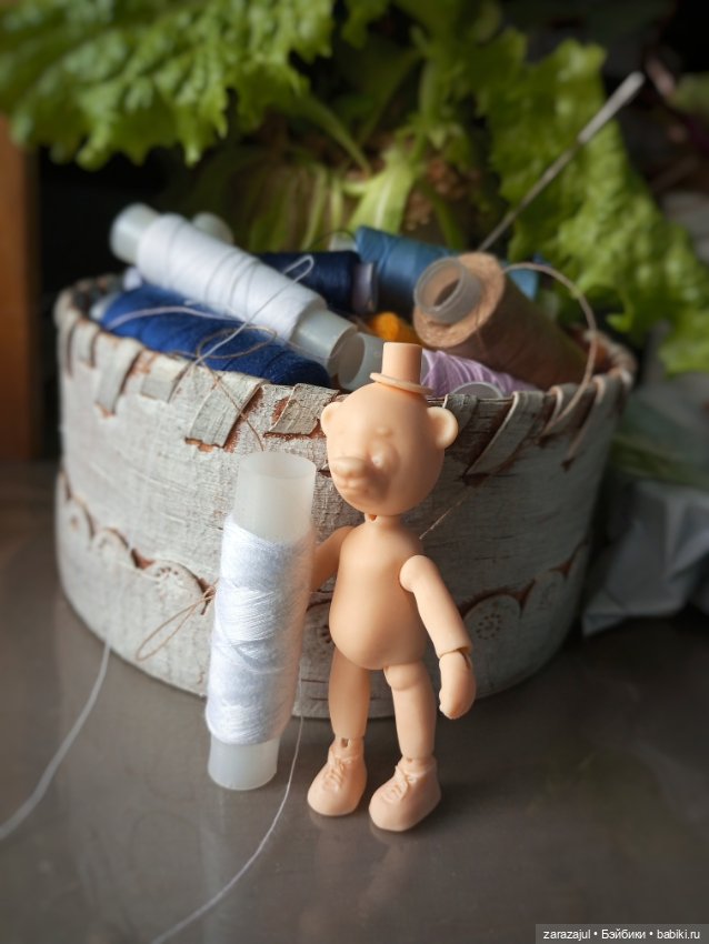 Новый маленький друг — Авторские шарнирные куклы своими руками: лепка (фото 8)