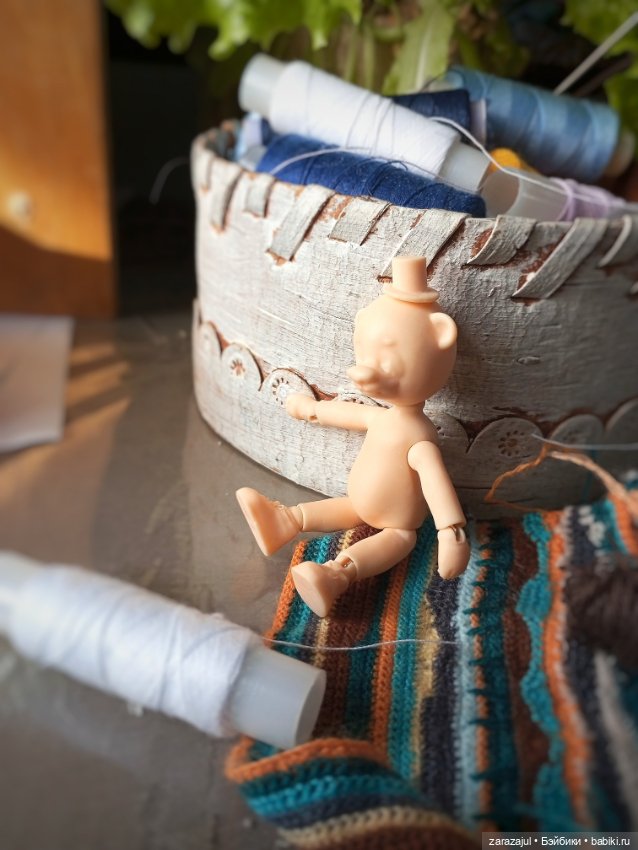 Новый маленький друг — Авторские шарнирные куклы своими руками: лепка (фото 9)
