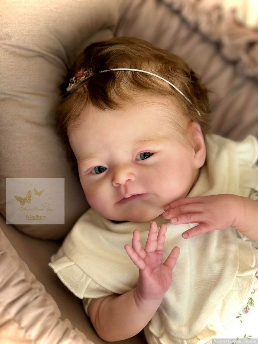 Новинка - кукла реборн Nika от Melanie Gebhardt (прототип Amy Hagens)