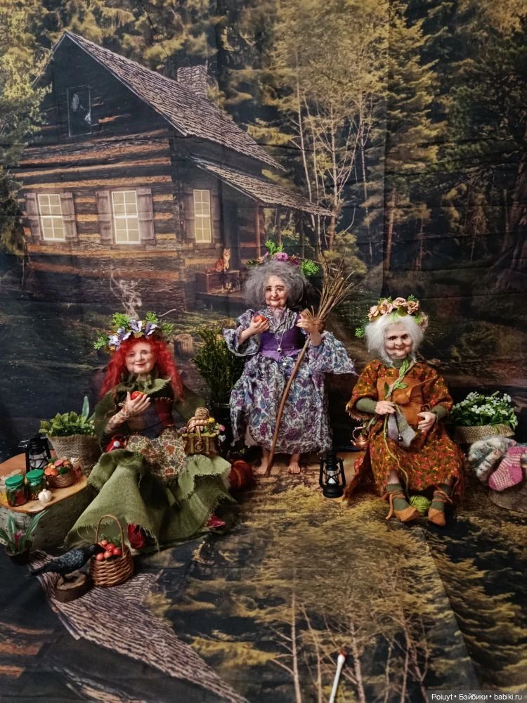 Старенькие феечки на выставке