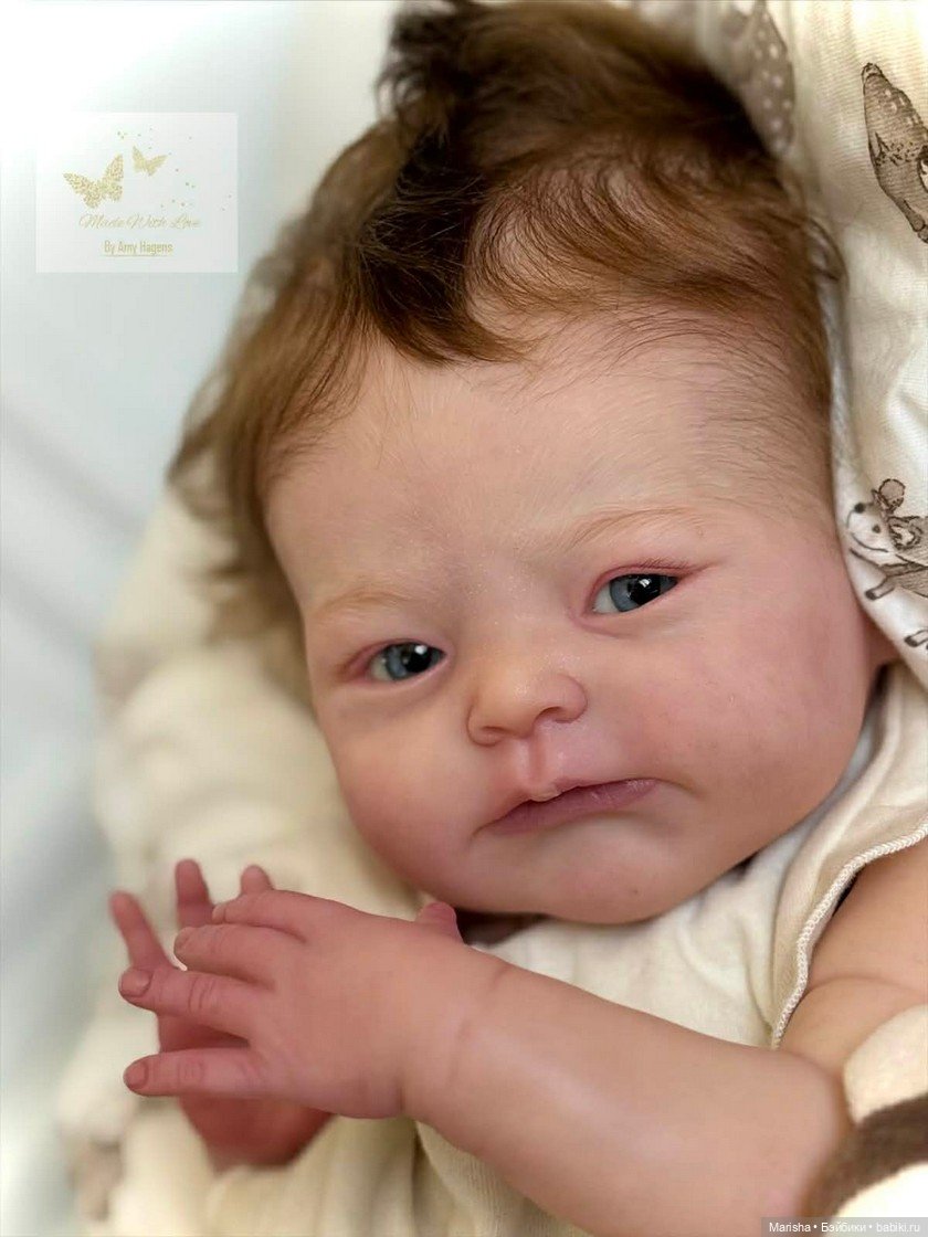 Новинка - кукла реборн Nika от Melanie Gebhardt (прототип Amy Hagens) (фото 2)