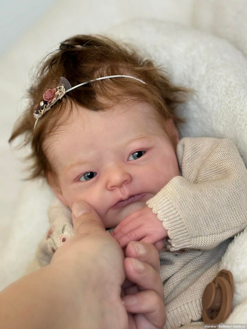 Новинка - кукла реборн Nika от Melanie Gebhardt (прототип Amy Hagens) (фото 4)