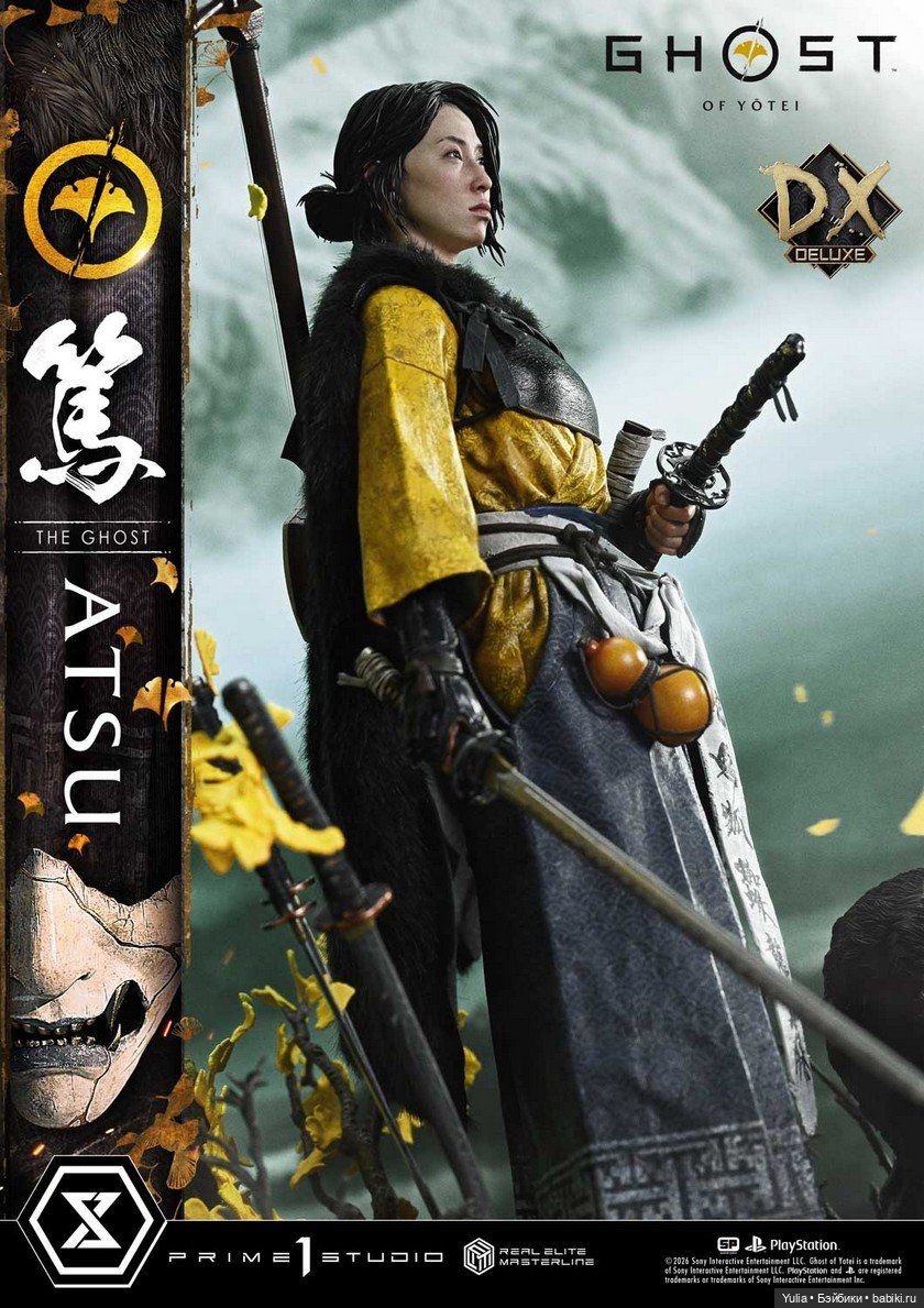 Анонс от Prime 1 Studio: Ацу из Ghost of Yōtei в масштабе 1/4 (фото 10)
