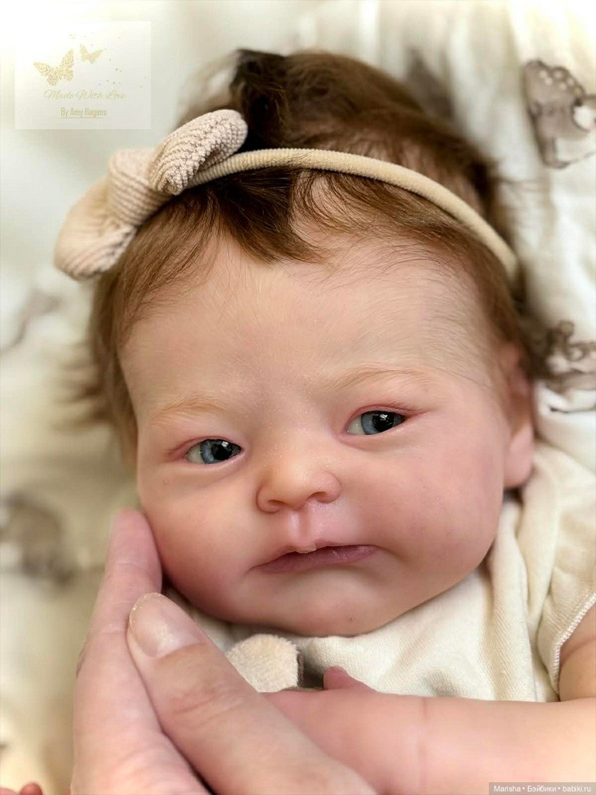 Новинка - кукла реборн Nika от Melanie Gebhardt (прототип Amy Hagens) (фото 5)