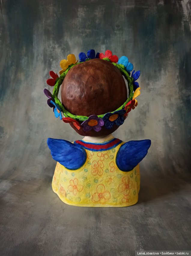 Ангел ангел хранитель интерьерная кукла скульптура (фото 9)