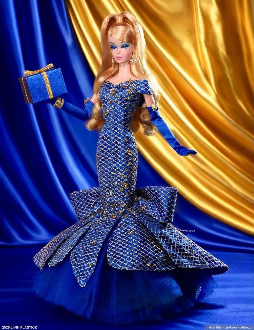 Королева бала: уникальная Barbie Silkstone от Livin' Plastic для конвенции B-219 (фото 2)