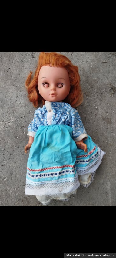 Находка)рыжая гдрочка) — Реставрация антикварных кукол: ремонт фарфора