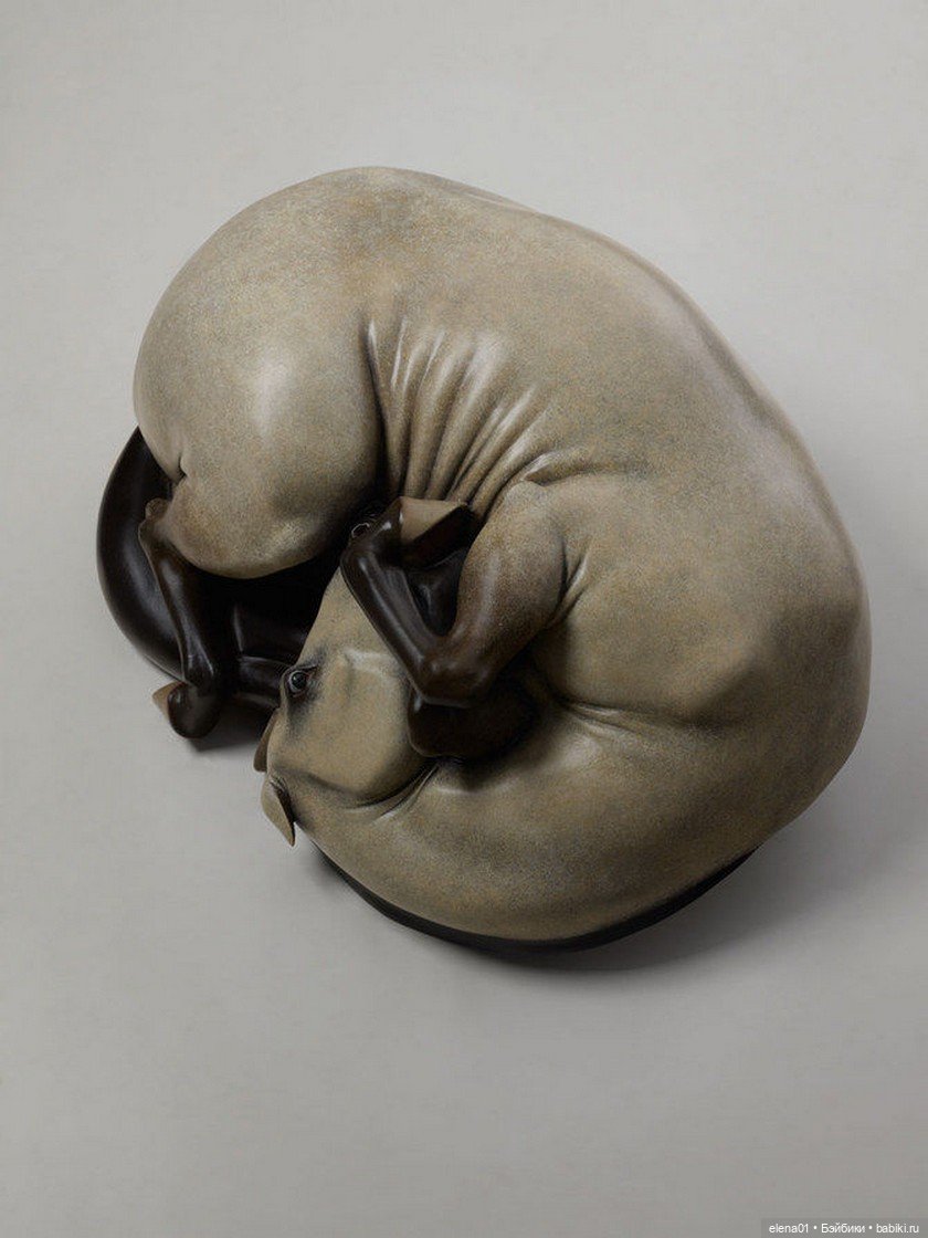 Мифологические скульптуры Ван Жуйлиня (Wang Ruilin) (фото 7)