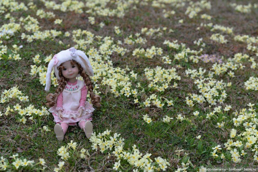 Sugar и Sky Ruby Red fashion friends на прогулке