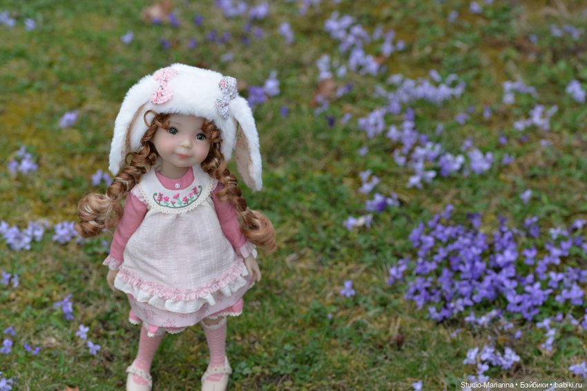 Sugar и Sky Ruby Red fashion friends на прогулке