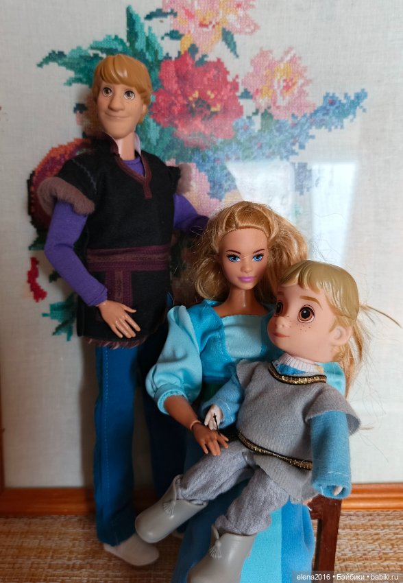 Семья — Куклы Disney Animators и Принцессы Диснея: Disney Store (фото 9)