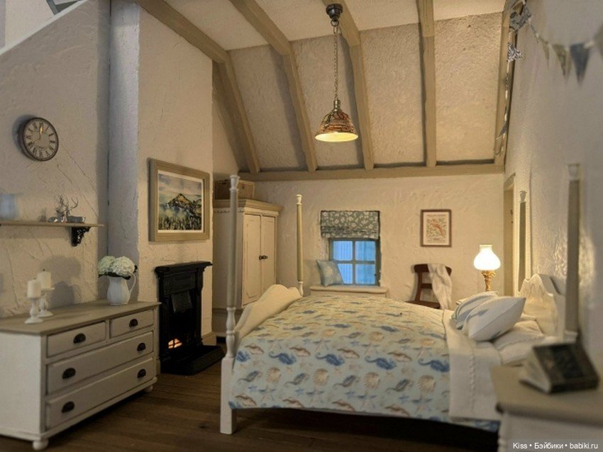 Миниатюрный уют в 1:12: Тот самый белый дом Шэрон Этцель