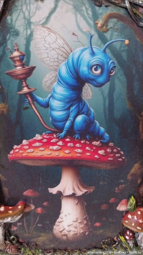 Шкатулка по мотивам Алисы в стране чудес