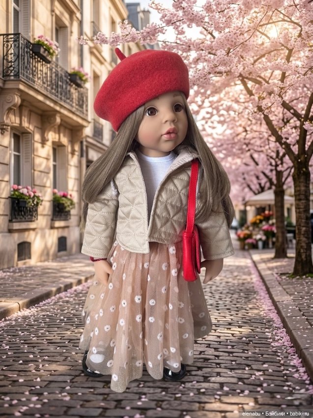 Грета гуляет по Парижу — Куклы Gotz (Готц): Ханна (фото 3)
