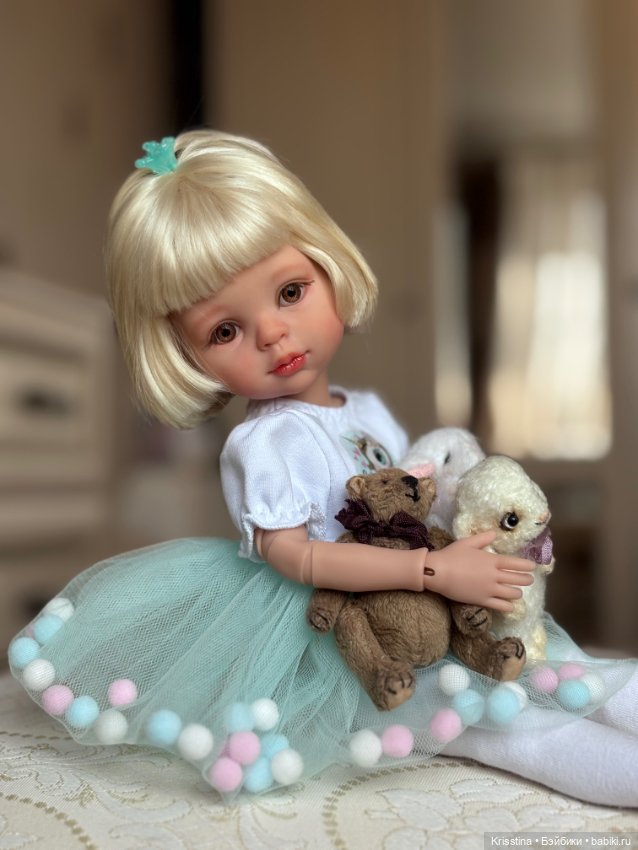 Верочка 💗 — ООАК Paola Reina (Паола Рейна) и испанских кукол: перерисовка (фото 3)