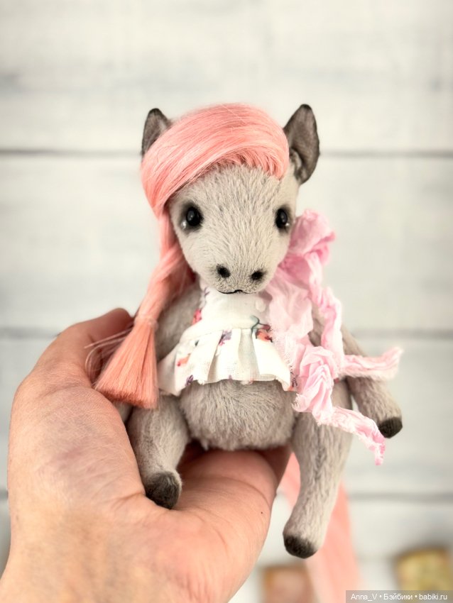 Тедди лошадка — Авторские мишки Тедди и друзья: фото (фото 3)