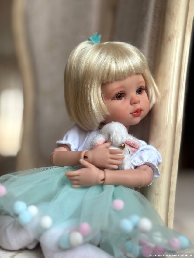 Верочка 💗 — ООАК Paola Reina (Паола Рейна) и испанских кукол: перерисовка (фото 6)