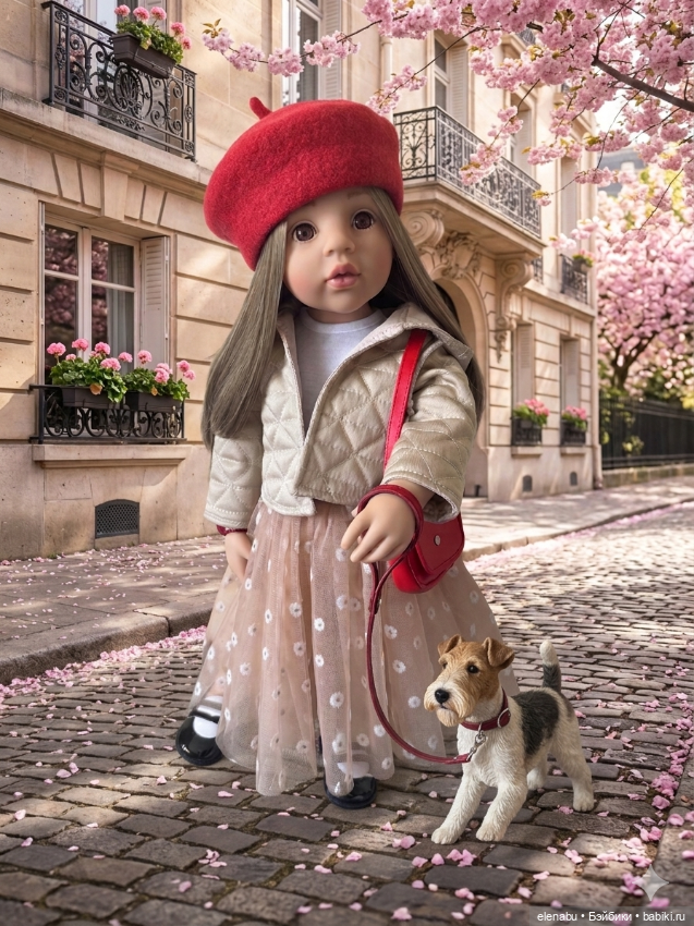 Грета гуляет по Парижу — Куклы Gotz (Готц): Ханна