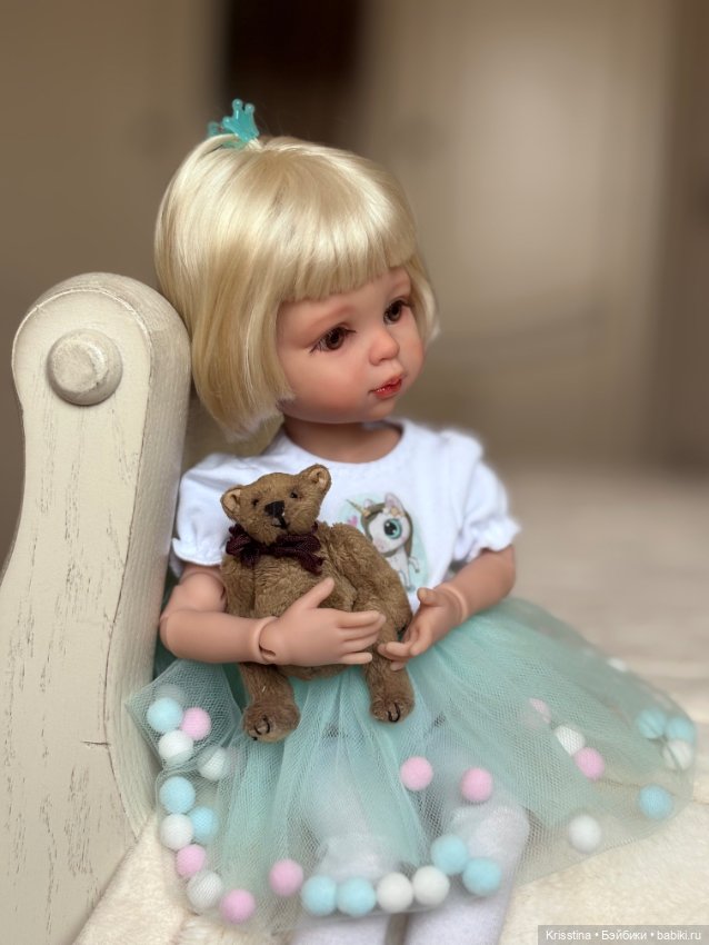 Верочка 💗 — ООАК Paola Reina (Паола Рейна) и испанских кукол: перерисовка (фото 8)