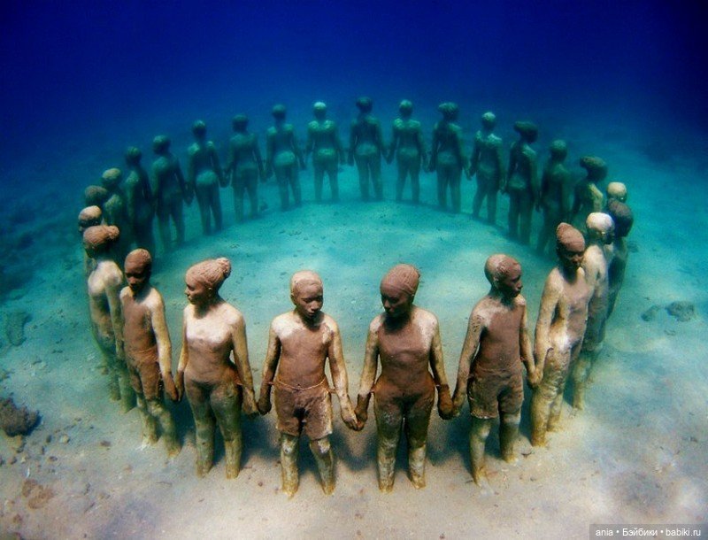 «Тихая эволюция»: Завораживающий музей, который ушел на дно Карибского моря (фото 5)